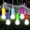 Caldarax 6 Pezzi Lampadina LED Portatile, Lampade LED Campeggio, Lampadina a Batteria con Accensione a Strappo, per Giardino, Campeggio, Festa, Guardaroba, Feste e Emergenza(Bianco Freddo)