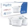 Boston Tech Filtri Acqua HydroPure® | Compatibili Brita Maxtra, Maxtra+ e Marella | Rimuovono PFAS, PFOA, PFOS, cloro, calcare e metalli | Certificato TÜV SÜD | 6 unità (A) 4 FILTRI PER L'ACQUA)