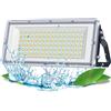 TASINUO Faretto LED da Esterno 100W 10000LM 6500K Faro LED Esterno 1 Pezzi | Luci LED da Esterno IP67 Impermeabile, 85-265V Lampada LED Esterno, Illuminazione per Giardino Terrazza Garage Fabbrica