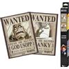 GB eye - ONE PIECE Set di 2 poster Chibi Usopp & Franky (52 x 38 cm)