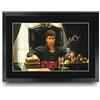 HWC Trading Scarface Scene 2 Al Pacino Regali Stampati Autografo Firmato Immagine Per Gli Appassionati Di Memorabilia Di Film - A3 Incorniciato