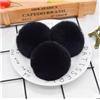 ThaiRoot Confezione da 10pcs pompon 8 cm in pelliccia sintetica, pon pon in pelliccia, soffici palline di peluche, grandi palline di pon pon, palline di peluche per il fai da te, cappelli, borse, portachiavi
