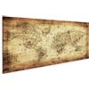 islandburner Quadro su tela Mappa antica Mappa del valore del mondo IMYW Quadri Stampe Immagini Murale Decorazione da parete