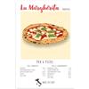 Vulfire Stampa da Parete Pizza Margherita, Ricette napoletane per pizze, Idea Regalo Speciale, Arredamento Casa Salotto Ufficio Cucina, Poster in carta glossy premium (29.7x42)
