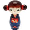 Usaburo Kokeshi Usaburo Japanese Kokeshi Doll, Hoshi's Blue Kimono by Usaburo
