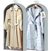 Generic Borse per Indumenti da Appendere per Vestiti, Borse per Abiti Trasparenti per Armadio, Coperture per Abbigliamento con Rinforzi da 10,2 cm per Cappotti, Giacche, Camicie e Maglioni