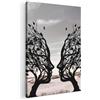 MuchoWow© Stampe Su Tela Quadro Soggiorno Quadri Camera Da Letto Moderni | 40x60 cm - Accessori Salotto Poster Da Parete Con Cornice DecorazioneSpiaggia - Mare - Persone - Albero - Arte moderna