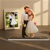 GMDLSK Figurine Cartoon Personalizzata con Foto - Decorazione da Scrivania in Acrilico - Regalo Originale per Coppie, Famiglie e Amanti degli Animali