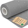 Amazinggirl Tessuto al Metro Cotone Puro Cotone - Stoffa Morbida per Cucire | Patchwork Abbigliamento Cuscini Tende Decorazione Fodera Tessili Bambini Naturale 1 m x 160 cm Galassia