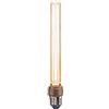 Suprema, Lampadina Decorativa, Attacco E27, Flusso 180 lm, Tensione 220-240V, Luce Calda 1800K, Potenza 4W, Dimensioni 30x225 mm, Non Dimmerabile