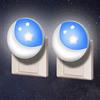 Annmore Luce Notturna Bambini da Presa con Sensore Crepuscolare, 2 Pezzi | Lampada Notte Neonato, Luci LED, Soggiorno, Corridoio, Scale