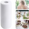 UMILKI rotolo tulle bianco 30cmx91.5m, 100 Yards Nastro Tulle Bianco | Per matrimoni, feste, Fai da Te, confezione regali, creazione fiocchi decorativi, Tutu Decorazione, Decorazione da Tavola