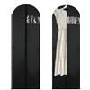 SZZHIYONG 2 sacchi per abiti lunghi, 180 cm x 60 cm, set di borse per abiti pieghevoli con manici, pantaloni da sera traspiranti, per abiti da sposa