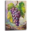 Printerland Quadro su Tela Cucina Frutta Astratta Stile Moderno - Decorazione Murale Design Contemporaneo Stampa Artistica su Canvas per Sala Pranzo Soggiorno (5, 30x40 cm, Canvas intelaiato)