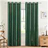 Ystyle Tende Per Interni In Velluto 2 Pezzi, 140x160cm, Tende Oscuranti Termiche Isolanti, Anti-Rumore, con Anelli, Tenda Moderna per Camera da Letto e Soggiorno, Verde