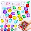 XWCHASA 100 gemme di diamante acrilico da 20 mm per artigianato acrilico, pietre decorative colorate per matrimoni, decorazione da tavolo, riempitivo per vasi