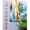 WICCSTAR Decorazione per la casa da appendere alla parete dei chakra, decorazione per la casa per meditazione