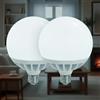LED ATOMANT 2x Lampadina LED Globo E27 G120 25W Bianco Freddo 2450lm | 6500K, Angolo di apertura 330°
