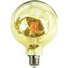 Universo Lampadina LED E27 8W Globo Vetro Ambrato/Trasparente colore Bianco Caldo 3000K (AMBRA)
