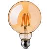 V-TAC Lampada LED Filamento Vintage Ambra 8W, Ð-27 G125 2200K Dimmable
