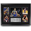 HWC Trading FR A3 Steph Curry Golden State Warriors Regali Stampati Autografo Firmato Presentazione Display Per Gli Appassionati Di Basket Memorabilia - A3 Incorniciato