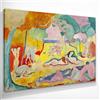 CheQuadro! Gioia di vivere Matisse, quadro grande stampa su tela di alta qualità, fine art, intelaiato pronto da appendere bsa39-50x70 cm