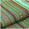 BrightGlow Tessuto in Cotone per Cucire con Motivo Etnico Stoffa Boho Venduto al Metro Fiori Esotici Stoffa in Cotone e Lino Stoffa per Decorazioni Retrò Multicolore Stoffa per Costumi 7# 100 X 150CM