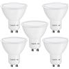 Lepro Lampadine LED GU10 4W, 345 Lumen, Luce Naturale Bianca 5000K, Faretti LED Interno per Ufficio, Cucina, Soggiorno, Angolo del Fascio 100°, Non Dimmerabile Confezione da 5