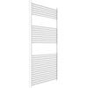 ERCOS Scaldasalviette Termoarredo Bagno Dimensioni 750x1500 MM Radiatore Colore Bianco , Attacchi da 1/2 Fornito Con Kit Montaggio
