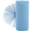 Penbinmall Rotolo di Tulle 30cm x 92M blu chiaro- Decorazione per Matrimoni in tulle, Runner da Tavola 100 Yards, Tessuto per DIY Tutu Gonna, Tabella, Craft, Fiocco, Decorazioni per Feste