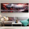 WZXGHE Poster di samurai giapponesi, stampe artistiche a tema Bushido, quadri decorativi per salotti e camere da letto moderni, senza cornice. (B, 60x180cm)