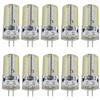 WELSUN GY6.35 Lampadine LED 4W AC/DC 12V 24V G6.35 / GY6.35 Base Bipolare JC Tipo LED Lampadina di Ricambio Incandescente 50W Alogena Non Dimmerabile AC12V DC12-24V Confezione da 10 Bianco Freddo