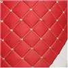 Generico 160cmx100cm Tessuto In Pelle Strutturato Trapuntato Tessuto Ecopelle Tappezzeria Morbida Finta Pelle Per Mobili In Ecopelle Per Cuscini Auto(Red,1.6x1m)