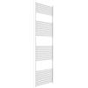 ERCOS Scaldasalviette Termoarredo Bagno Dimensioni 600x1800 MM Radiatore Colore Bianco, Attacchi da 1/2 Fornito Con Kit Montaggio