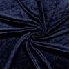 VmG-Store Tessuto in velluto stretch lucido da 2m x 145cm per cucito NON tessuto al metro, ideale per tende, costumi, abiti, tovaglie e decorazioni (003 Marina)