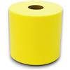 Generico KORAT - Rotolo Bobina di Tulle per Decorazioni e Composizioni, 12,5 cm x 100 metri, per Matrimoni, Feste, Bomboniere, Eventi e Artigianato - Disponibile in Vari Colori (Giallo 01)