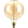 V-TAC VT-2158D 8W G200 LED FILAMENT BULB WITH COLORCODE:1800K E27 DIMMABLE