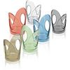 Guzzini Fratelli Guzzini Feeling Set Reggi Bicchieri, SMMA, Multicolore, 12.5 x 7.6 x 18 cm