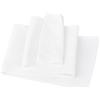BENECREAT Tessuto In Maglia A Costine Bianco, Materiale di Finitura per Fasce per Colletto Da 100 cm X 20 cm per Cintura, Polsini per Estensione Della Giacca, Cucitura, 1.4 mm di Spessore