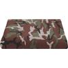 SaRani Tessuto Loneta di Cotone Fantasia Mimetico Militare, Stoffa Stampata per Arredo Casa Tovaglie Cuscini Tendaggi H 280 CM Motivo Camouflage Verde e Marrone (Taglio (260x280cm))