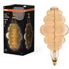 OSRAM Lampada LED Vintage 1906 vetro dorato, 4,8W, 360lm, forma ad alveare con diametro 200mm e attacco E27, luce bianca calda, filamento dimmerabile, durata fino a 15.000 ore