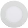 V-TAC Mini Pannello LED da incasso rotondo 18W luce bianco naturale 4000K 1400LM 210mm sku 214861