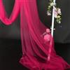 Duories 3 m x 150 cm Tessuto di Tulle Morbido, Tessuti di Tulle per Cucire, Tessuto a Rete, Tessuto per Drappeggio Decorativo per Pergolato Tenda Nuziale, Arco Nuziale, Decorazione a Mano Libera, Tenda