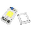 Vrabocry 50 W 220 V COB High Power bianco 6000 K 6500 K LED lampadina chip integrato driver intelligente adatto per fari fai da te a LED
