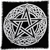 INDIAN CONSIGNERS Nodi celtici del pentagramma Tovaglia d'altare Stregoneria Stregoneria Tovaglia Alter Sacra Copritavolo Spirituale Sillabare Strega Diffusione dei Tarocchi 18