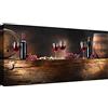 canvashop Quadri Moderni Cucina Vino Rosso Cantina botti 60x30 cm | Stampa Su Tela canvas, bar ristoranti