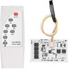 Oumefar Interruttore Wireless Sensibile Portatile con Telecomando a Luce Solare per Striscia Luminosa a LED, Perlina Lampada, Piccolo LED, Lampadina, Cicalino, Circuito Stampato