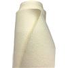 A-Express Strutturato Tessuto Ecopelle Materiale Granulato Morbida Finta pelle Vinile Materiale - Avorio 2 Metri (200cm x 140cm)