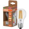 OSRAM Lampadina LED forma Classic Filament 7,2W E27 trasparente | LED Classic A 100 Filament DIM Energy efficiency class A, LED Lamps, Chiaro, 50000 h, confezione da 1