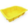 GMMH Stampo per torta XXL in silicone, stampo per lasagne, stampo per torte, stampo per pane, stampo per torte reale (limone)
